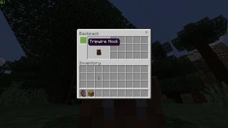 Натяжной датчик в первом слоте рюкзака, который не позволит кому-то кроме вас открыть рюкзак