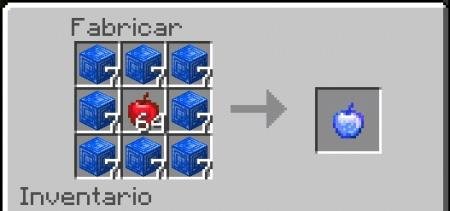 Рецепт крафта синего яблока