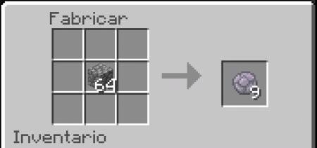 Рецепт крафта гранёного камня