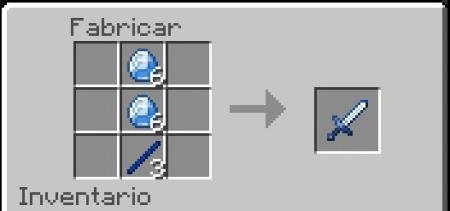 Рецепт крафта сапфирового меча