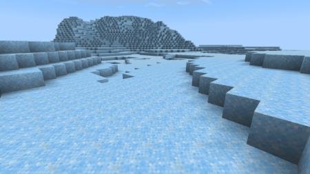 Ледяной биом под названием голубая пустыня