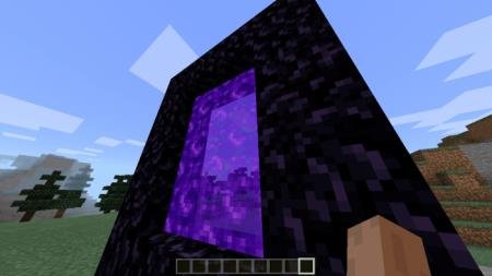 Представление удалённых частиц на примере портала в Нижний мир