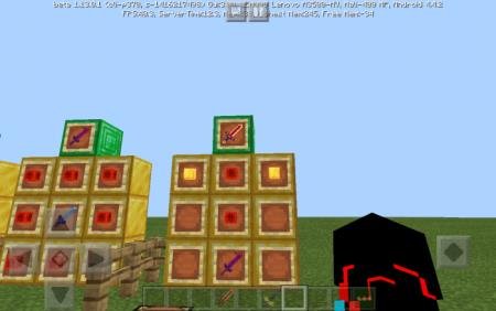 Рецепт крафта усиленного рыцарского меча из редстоуна