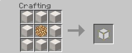 Крафт светящегося лабораторного блока