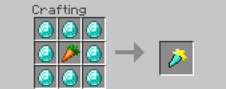 Крафт алмазной моркови