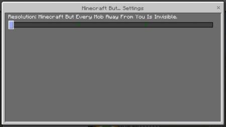 каждый моб невидим