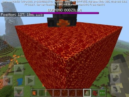 Пылающий Годзилла