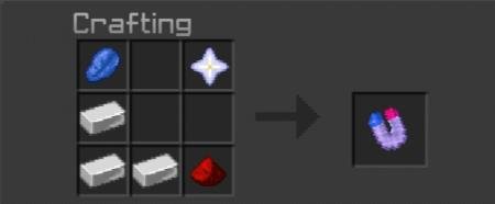 Рецепт крафта магнита для предметов