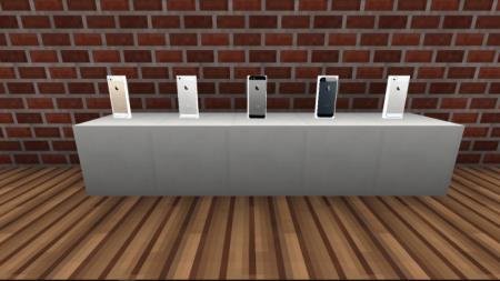 Задний корпус телефонов Айфон 5 и 5s во всех цветах