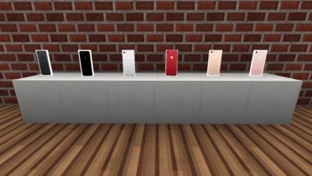 Представление задних корпусов Айфонов седьмой версии в игре