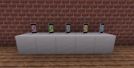 Различные корпуса телефона "Айфон 5c" во всех цветах