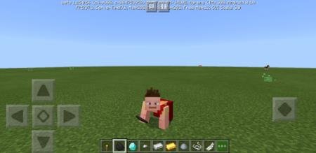 Анимация игрока на четвереньках