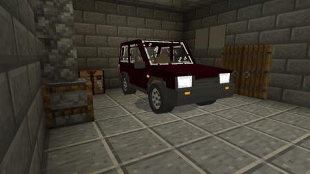 Тёмно-красная расцветка ОКИ