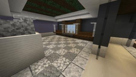 Комната Тардиса, отделанная плиткой