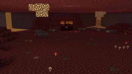 Новое представление Нижнего мира с грибочками и другими странными блоками