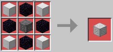 Рецпт крафта белого блока механизма