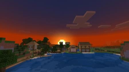 красивый закат