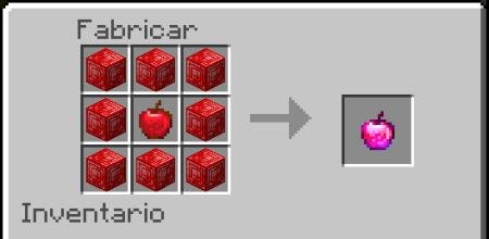 Рецепт крафта зачарованного рубинового яблока