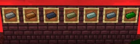 Представление слитков, изготавливаемых из новой руды, добавленный в Нижний мир