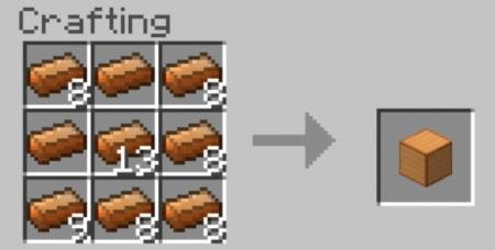 Крафт блока