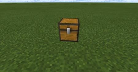 Сундук одиноко стоит на равнине