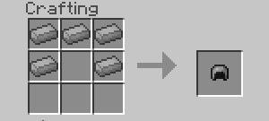 Рецепт крафта стального шлема