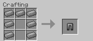 Рецепт крафта стальных поножей