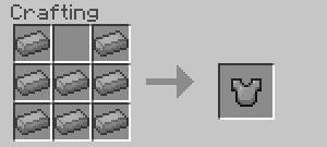Рецепт крафта стальной кирасы