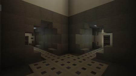 Два красиво оформленных входа в различные помещения на базе SCP 19