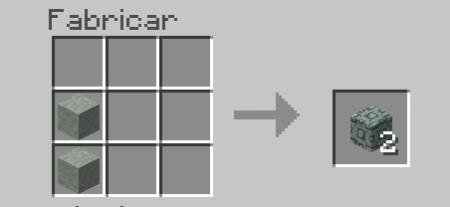 Крафт гладких блоков известняка