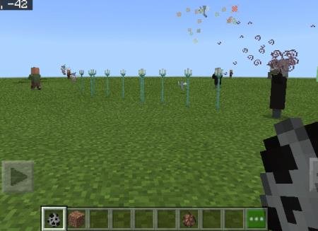 Инфернальный поборник использовал атаку кровавыми трезубцами