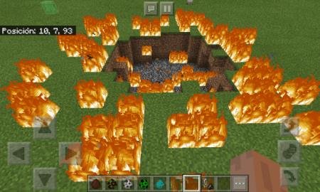 Последствия взрыва инфернального крипера