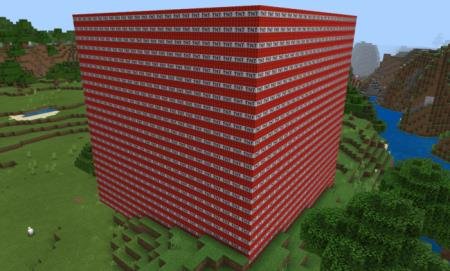 Спаун огромного TNT