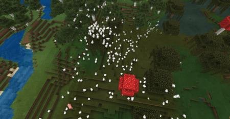 Множество куриц