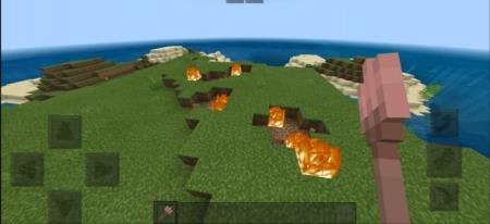 взрыв от трезубца