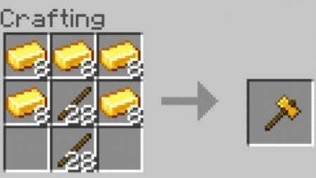 Крафт золотого молота