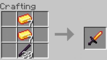 Крафт расплавленного меча