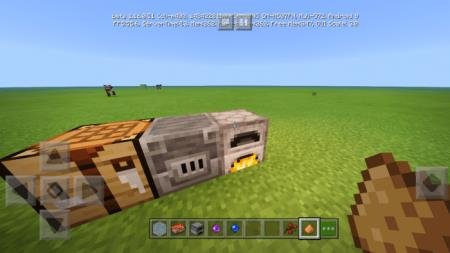 Карамелизированный сахар в руках у игрока