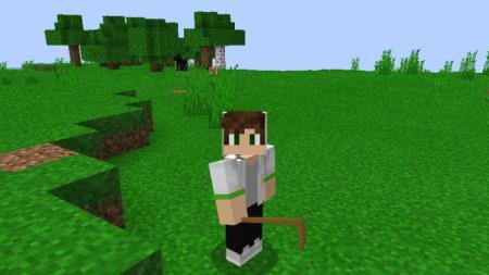 Деревянная мотыга