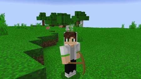 Деревянная кирка