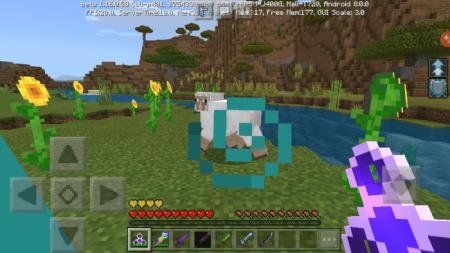 Игрок с мечом-спиннером в руках