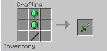 Крафт изумрудного меча