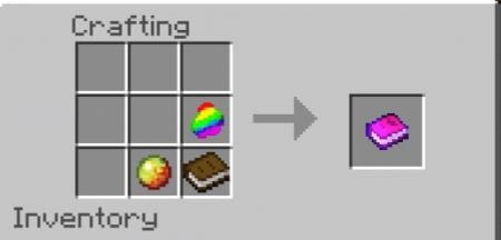 Рецепт крафта книги огня