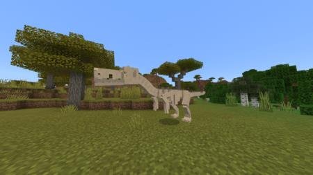 скелет динозавра