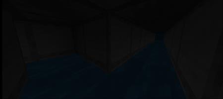 Кромешная темнота в туалетной трубе