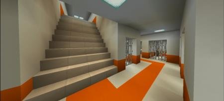 Подъём на второй этаж тюрьмы