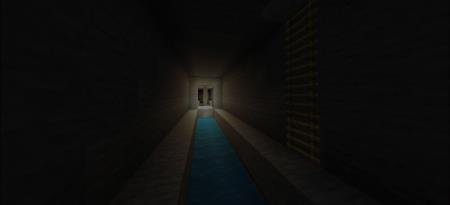 Коридор канализации для выхода из него