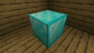 голубой блок