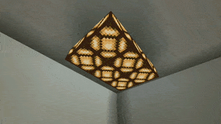 редстоун лампа