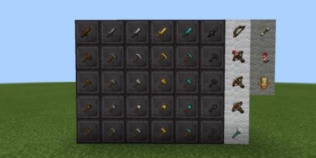 оружие с текстурами